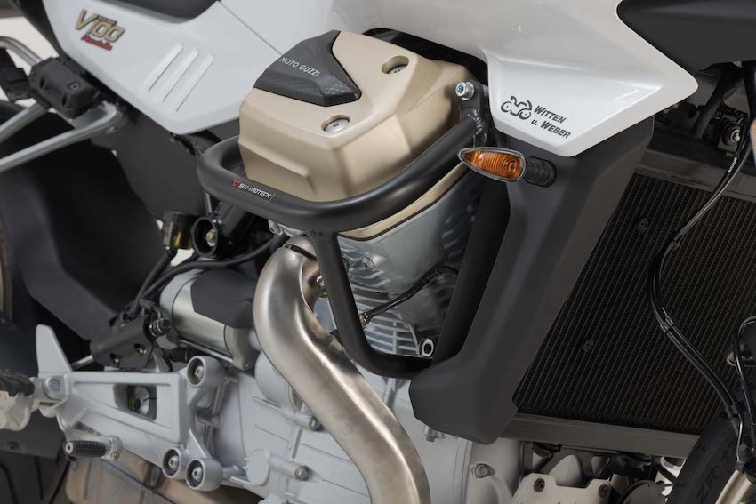 Moto Guzzi V100 Mandello barre protezione testate e motore SW-Motech SBL.17.038.10000/B.