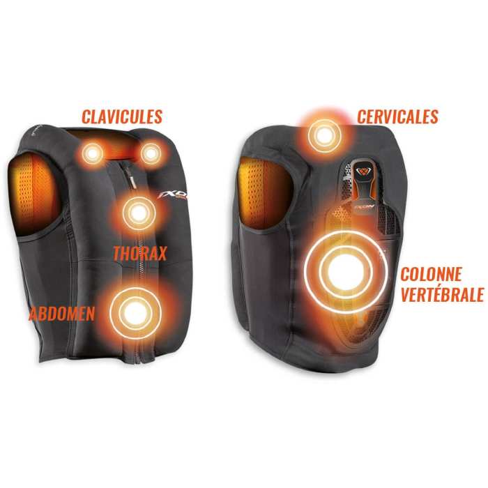Ixon IX-Airbag UO3 gilet airbag moto indipendente taglia XL