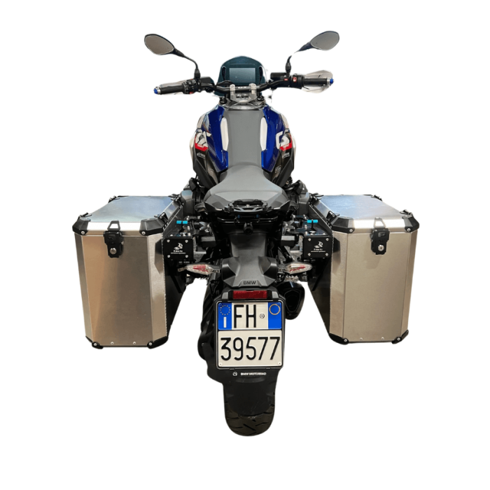 Valigie in alluminio senza telaietti Bmoto X Pro Touring per BMW R