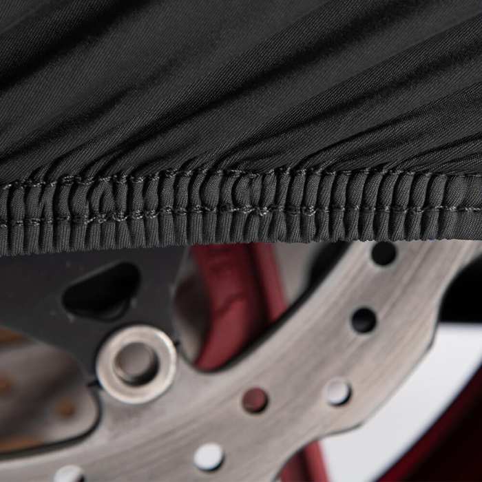 Telo Coprimoto Capit Elasticizzato Nero | Interno Felpato E Made In Italy | Protezione Da Polvere E Graffi