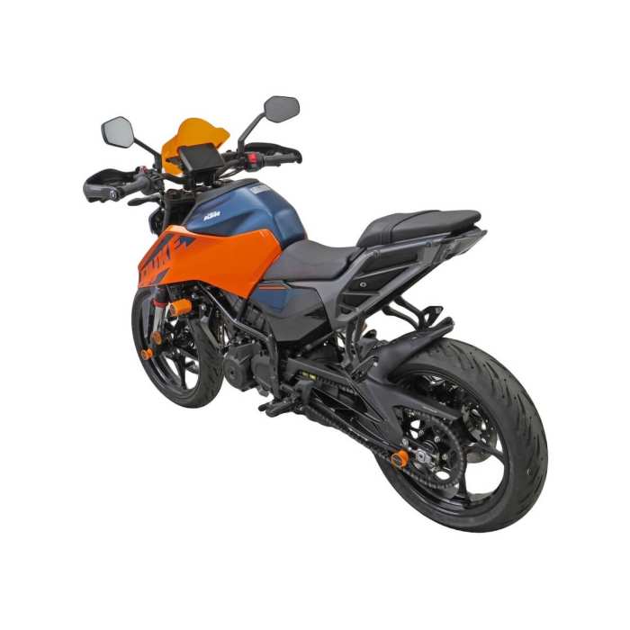 POLISPORT 8561300002 - Parafango Posteriore Con Pannelli Laterali Per Moto KTM, Ricambio In Polipropilene Arancione, Kit Di Montaggio Incluso