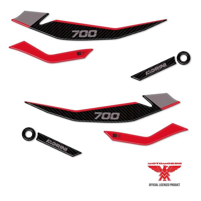 Adesivo per targa moto con stemma della Maurienne 73, 6,3 x 2,9 cm