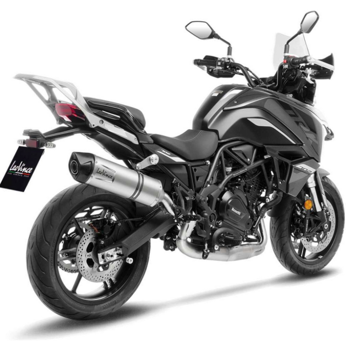LeoVince 14446E scarico omologato LV One Evo per Benelli TRK 702
