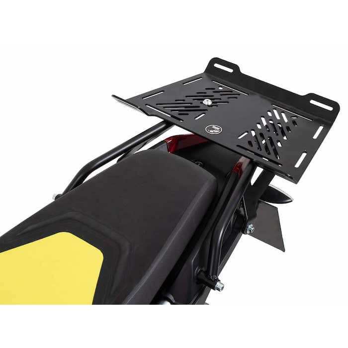 Hepco Becker 8007599 00 01 piastra portapacchi maggiorata per la moto Aprilia Tuareg 660