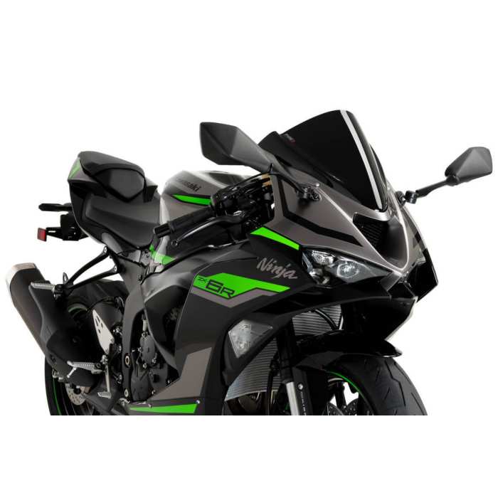 R❤︎ Puig 21831A Z-Racing Windshield for Kawasaki Ninja ZX-6R