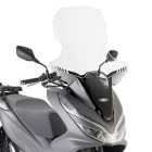 Kappa 1163DTK parabrezza trasparente per moto Honda pcx 125 anno 2018 e 2019
