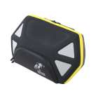 Hepco & Becker 640621 00 07 Royster valigia moto laterale singola nera con inserto giallo fluo