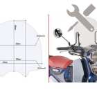 Givi A1168A  kit attacchi parabrezza honda Super Cub C 125