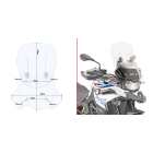 Givi AF5127 cupolino trasparente scorrevole Airflow  con 12 cm di escursione per moto BMW 750 GS