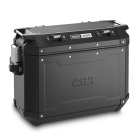 Givi OBKN37BL valigia laterale Trekker Outback in alluminio nera sinistra da 37 litri