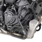 Yamaha MT07 dal 2021 paramotore tubolare in acciaio nero Givi TN2148
