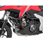 Barre protezione motore Hepco & Becker 5019530 00 01 a sezione tubolare in acciaio di colore nero specifiche per la moto Honda NC750X e DCT dal 2021.