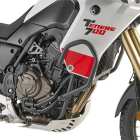 Paramotore moto Yamaha Tenerè 700 tubolare nero in acciaio