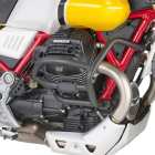 Moto Guzzi V85 TT paramotore in acciaio tubolare nero Kappa KN8203