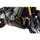 Spoiler Puig 20646J puntale nero opaco motore per la moto Yamaha MT-09 dal 2021.