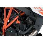 Puig 7063N tamponi paratelaio R19 sliders per moto KTM Super Duke R e GT qui in versione arancione da acquistare a parte