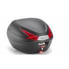 Givi B330 bauletto nero con volume di carico 33 litri catadiottri rossi