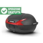 Bauletto moto Shad SH47 catadiottri rossi