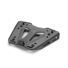 Piastra con agagncio monokey in alluminio di colore nero Givi M8B.