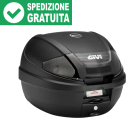 Givi E300NT2 bauletto nero capacità di carico 30 litri dotato di piastra e kit universale.