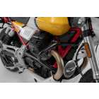 SW-Motech SBL.17.925.10000/B paramotore tubolare in acciaio nero per Moto Guzzi V85TT