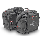 Givi GRT720 borse moto laterali Canyon con aggancio monokey 25 +25 litri