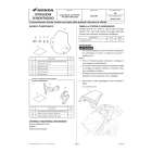 Honda 08R74-MKN-D5 kit per il montaggio del cupolino originale alto scuro su moto CB650R dal 2019