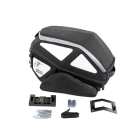 Hepco & Becker 640812 00 01 ROYSTER REARBAG borsa da sella moto completa di sistema di aggancio Lock-it