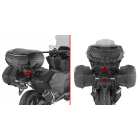Givi PLX1186 porta valigie laterali V35 e V37 su Honda Forza 750