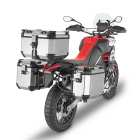 Kappa KLO6710CAM telaietti porta valigie laterali K'FORCE su moto Aprilia Tuareg 660
