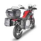 Telaietti Kappa KLO6710MK porta valigie laterali Monokey per la moto Aprilia Tuareg 660 dal 2022.