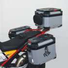 Isotta Kit composto da portapacchi superiore bauletto e valigie laterali per Moto Guzzi V85TT