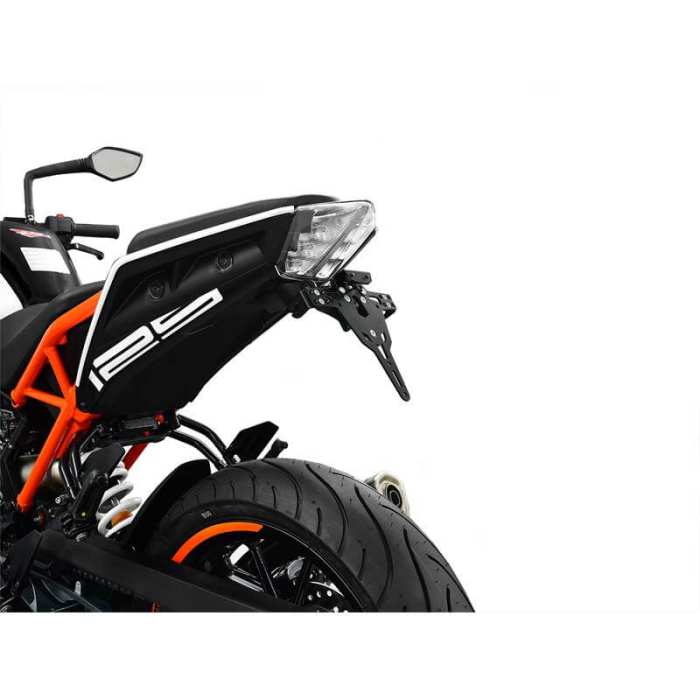 Ibex Zieger 10003108 portatarga Pro per la moto KTM 125 Duke