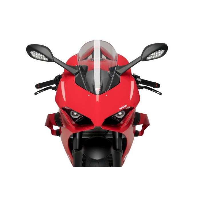 Puig 20431R spoiler downforce alette di colore rosso per moto Ducati  Panigale V2 e V4