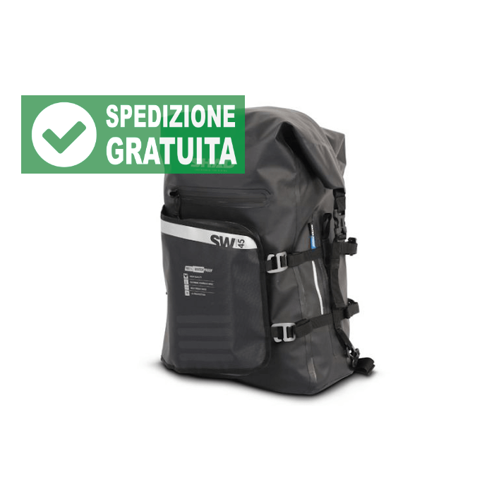 Shad SW45 borse impermeabile da sella moto trasportabile come zaino