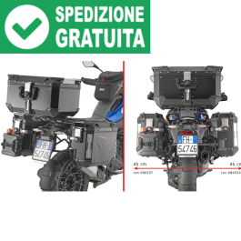 1250 Gs Adventure Tris Valigie Alluminio Bmw Givi Tris Di Valigie