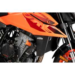 Tampons Par-carénage PUIG Noirs Pour Aprilia Shiver 900 2017 - Neuf Sous Emballage - Modèle 4706N