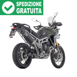 Arrow Auspuff Für Triumph Tiger 900 2024 - Aluminium Schwarz