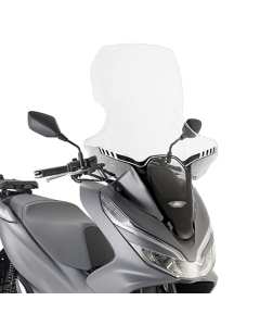 Kappa 1163DTK parabrezza trasparente per moto Honda pcx 125 anno 2018 e 2019