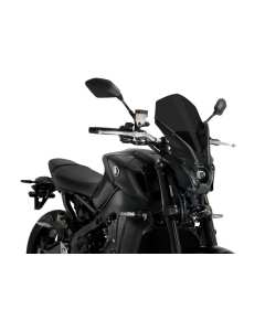 Puig 20645F cupolino fumè scuro New Generation Touring per la moto Yamaha MT-09 dal 2021