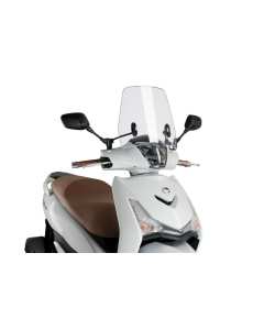 Puig 3686W parabrezza trasparente  altamente resistente  al vento e urti per moto Sym Urban HD 300 2020