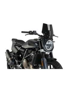 Puig 3858N cupolino di nuova generazione  colore nero per moto, HUSQVARNA SVARTPILEN 701 2019