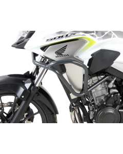 Paramotore tubolare alto Honda CB500X dal 2019 Hepco & Becker 5029514 00 05 a protezione del serbatoio