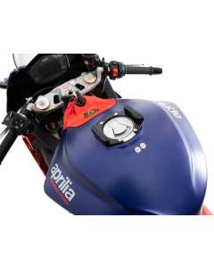 Hepco & Becker 5067597 00 01 aggancio tankring per borse da serbatoio su moto Aprilia RS660 e Tuono 660