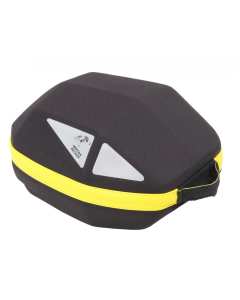 Hepco & Becker 640813 00 07 Royster Daypack Tankring borsa serbatoio moto nera e giallo fluo 5 litri