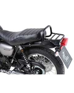 Hepco & Becker 6582541 01 01 portapacchi tubolare nero per moto Kawasaki W800 dal 2019