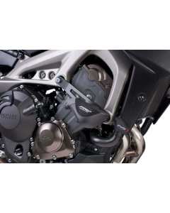 Puig 7316N tamponi paratelaio in acciaio e nylon per moto Yamaha Tracer 900 e 900GT dal 2018