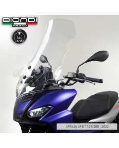 Biondi 8061299 parabrezza Club per Aprilia SR GT 125 e 200.