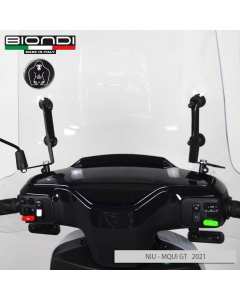 Biondi 8500491 kit di attacchi per parabrezza Biondi Club/LittleClub/PRO/Z su Niu MQUi-GT 2021