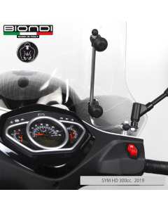 Biondi 8500496 attacchi parabrezza scooter Sym HD 300 dal 2019